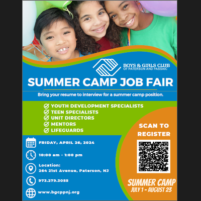 Summer Camp Job Fair