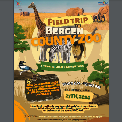 Field Trip to Bergen County Zoo