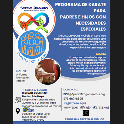 Programa de Karate para Padres e Hijos con Necesidades Especiales