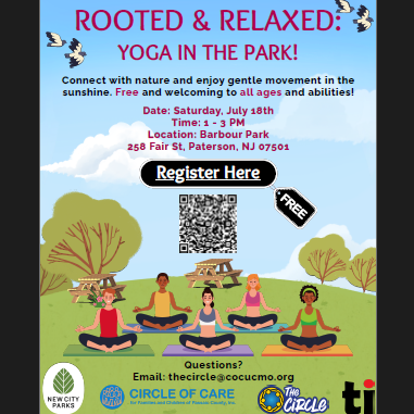 Rooted & Relaxed: Yoga in the Park!